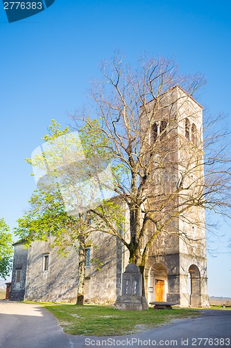 Image of Church of saint Elija, Kopriva, Slovenia.