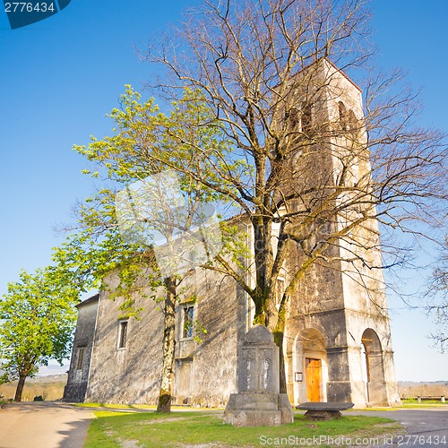 Image of Church of saint Elija, Kopriva, Slovenia.