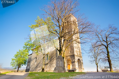 Image of Church of saint Elija, Kopriva, Slovenia.