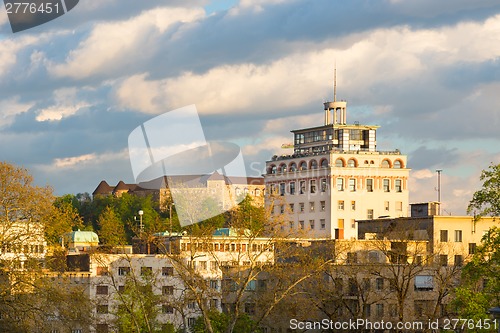 Image of Panorama of Ljubljana, Slovenia, Europe.