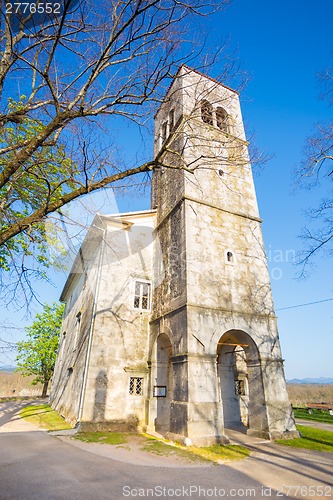 Image of Church of saint Elija, Kopriva, Slovenia.