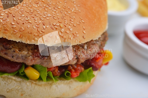 Image of hamburger