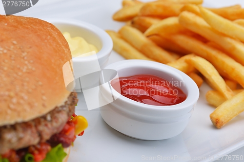 Image of hamburger