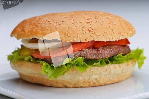 Image of hamburger