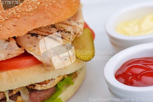 Image of hamburger