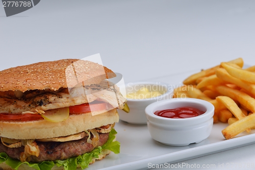 Image of hamburger