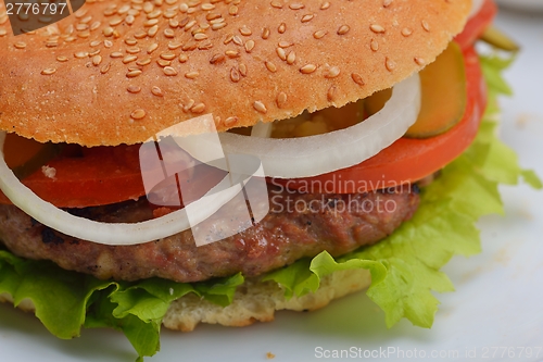 Image of hamburger