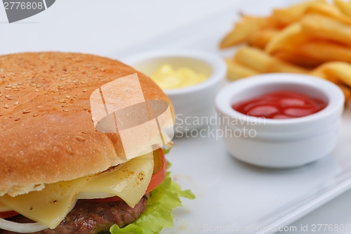 Image of hamburger