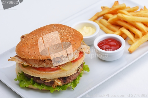 Image of hamburger