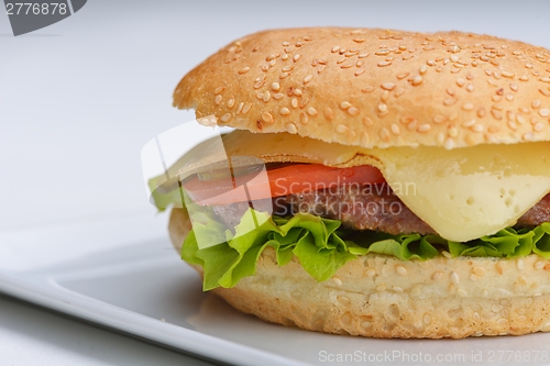 Image of hamburger