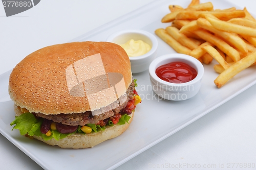 Image of hamburger