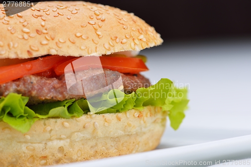 Image of hamburger