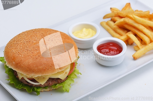 Image of hamburger