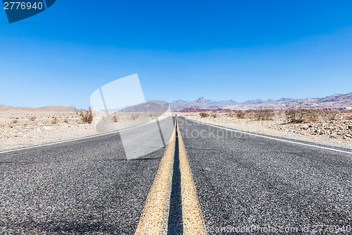 Image of Road in the desert