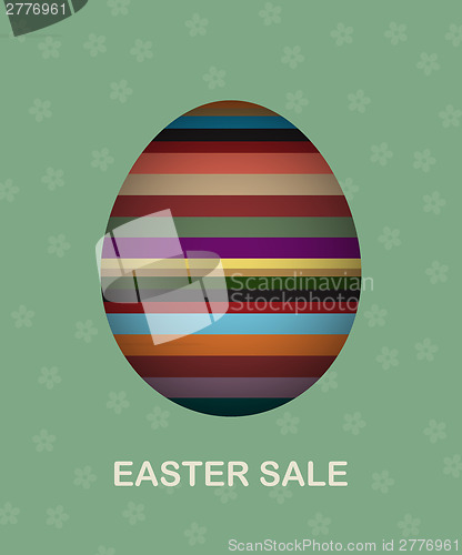 Image of Easter sale card