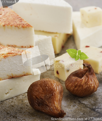 Image of Cheese With Dried Figs