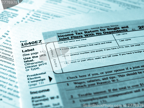 Image of Tax forms