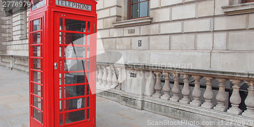 Image of London telephone box