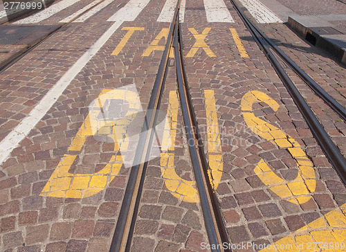 Image of Bus stop sign