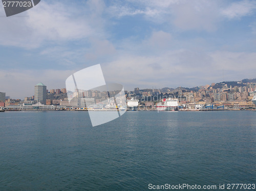 Image of Harbour Genoa Italy