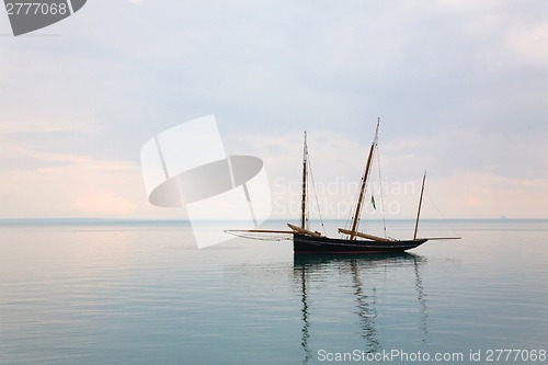 Image of Bisquine in quiet water