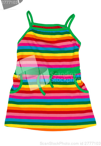Image of children's striped sundress