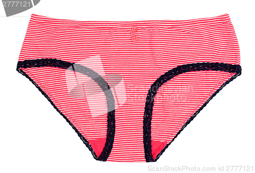 Image of Women's striped cotton panties