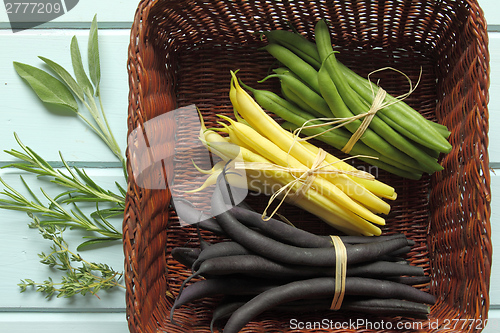 Image of Beans in a basket