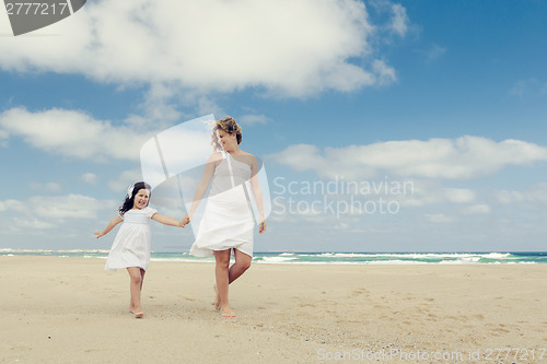 Image of Walking on the beach