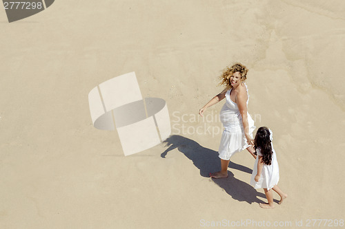 Image of Walking on the beach