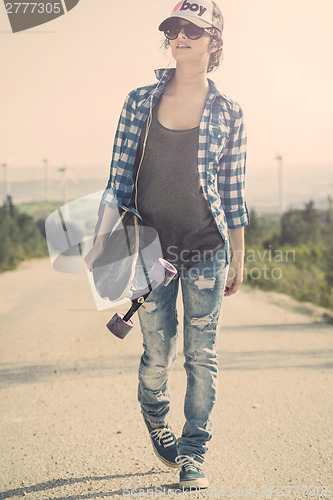 Image of Skater Girl