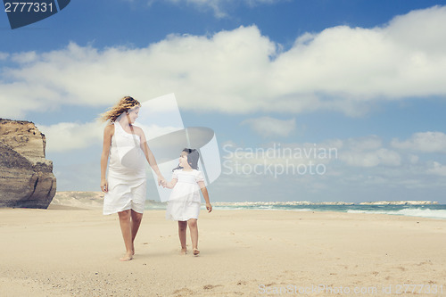 Image of Walking on the beach