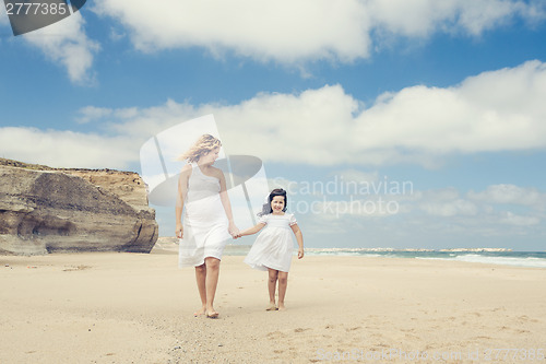 Image of Walking on the beach