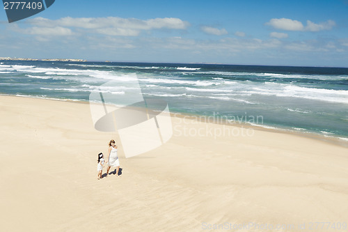 Image of Walking on the beach