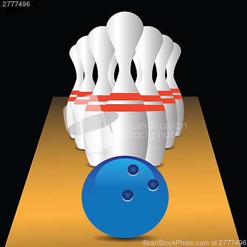 Image of bowling game