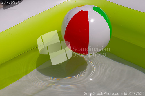 Image of Ball in the water