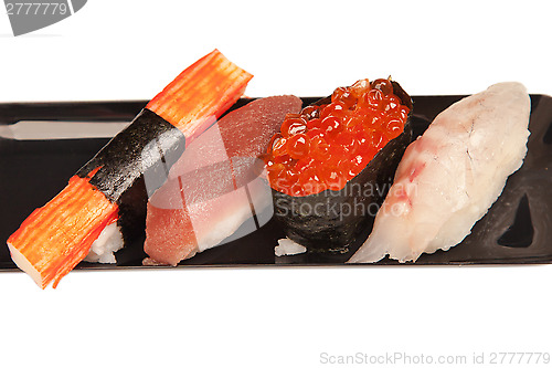 Image of Japanese seafood sushi