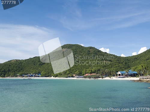 Image of Beach on tropical island