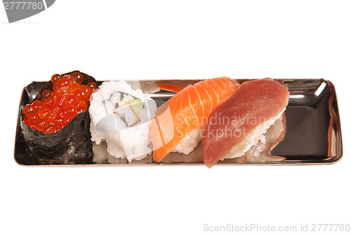 Image of Japanese seafood sushi