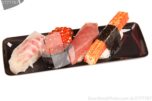 Image of Japanese seafood sushi