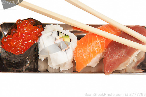 Image of Japanese seafood sushi