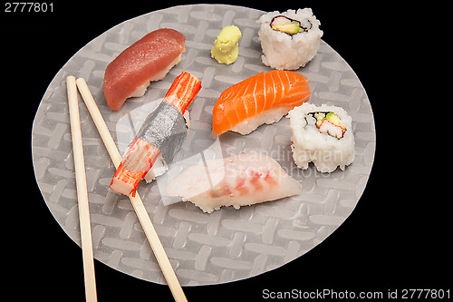 Image of Japanese seafood sushi