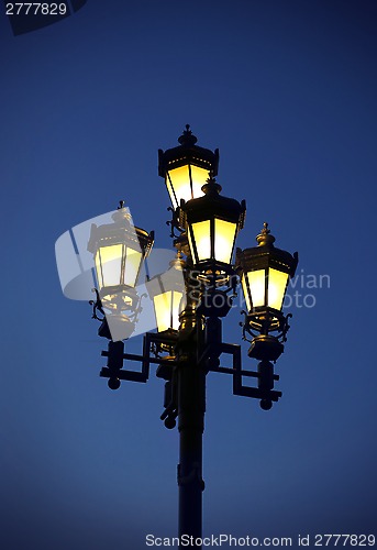 Image of Vintage street light