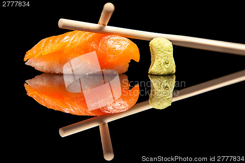 Image of Japanese seafood sushi