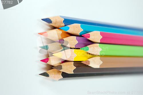 Image of colorful pencils