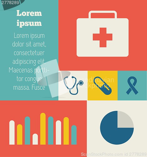 Image of Medical Infographic Elements.