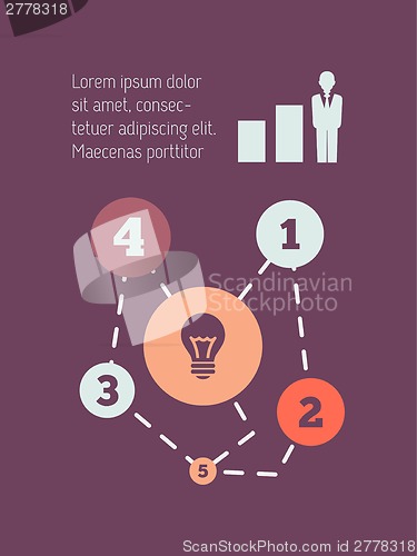 Image of Technology Infographic Elements.