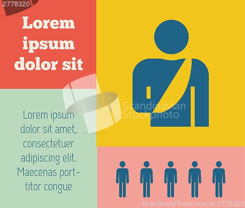 Image of Medical Infographic Elements.