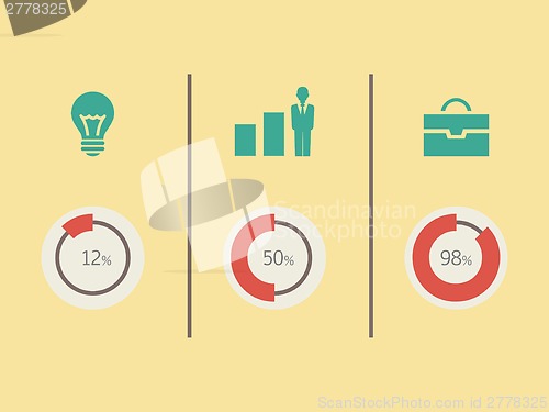 Image of Technology Infographic Elements.