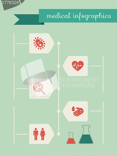 Image of Medical Infographic Elements.